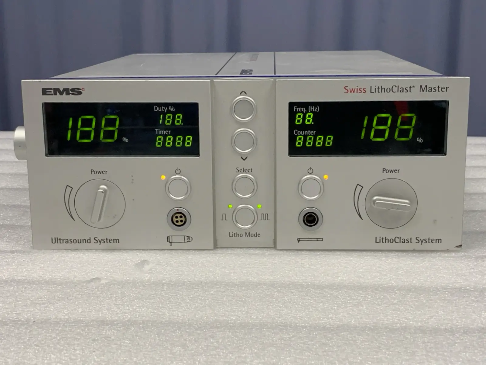 EMS Boston Swiss LithoClast Master Ultrasound Therapy System w Pedal