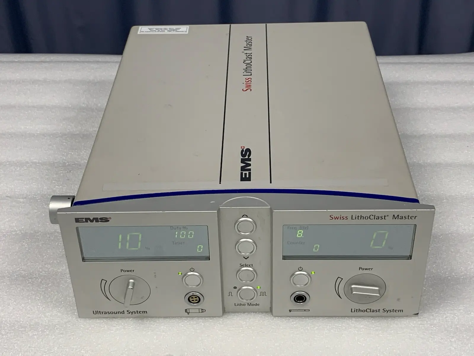 EMS Boston Swiss LithoClast Master Ultrasound Therapy System w Pedal