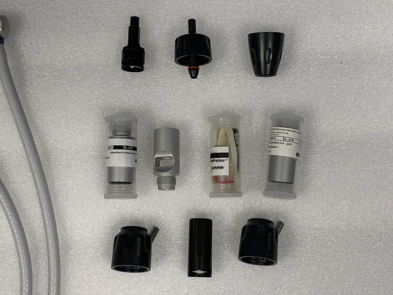 EMS pn3 Swiss LithoClast Pneumatic Handpiece Kit w Accs