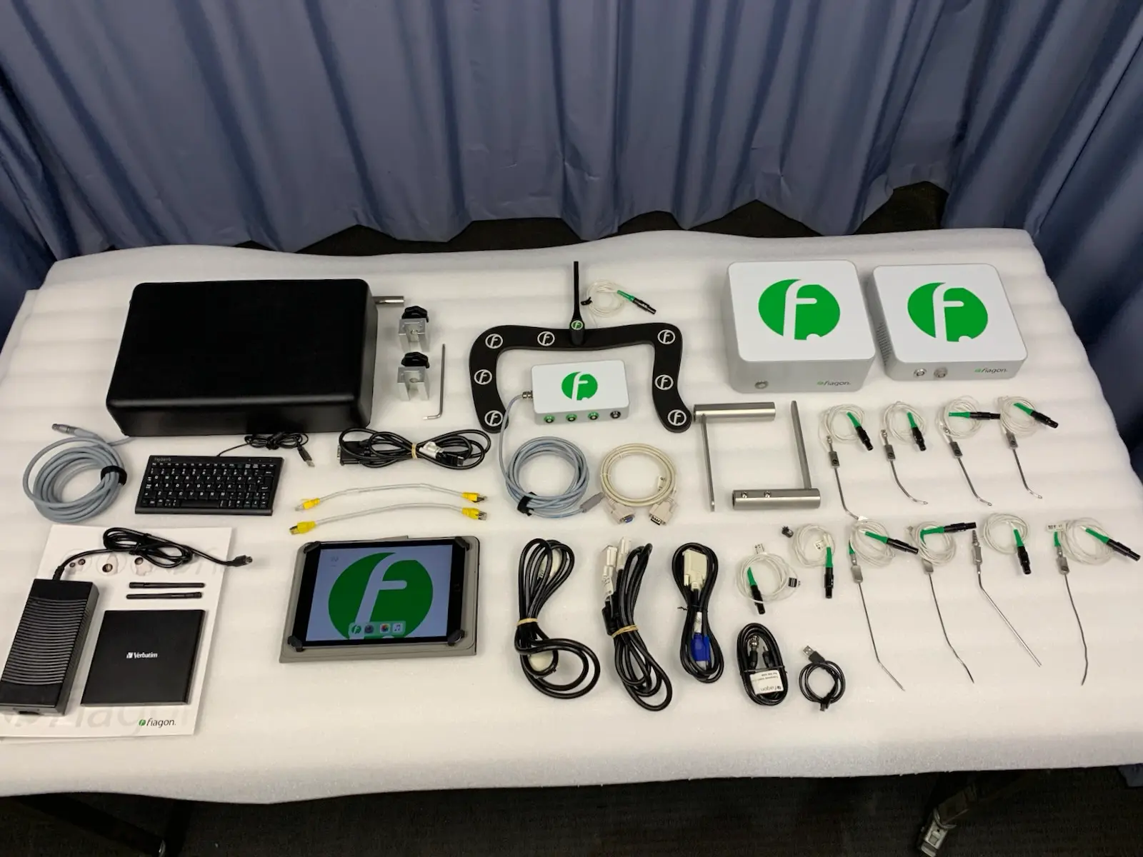 Fiagon ENT Surgical Navigation Unit Hub E011125 w Accessories