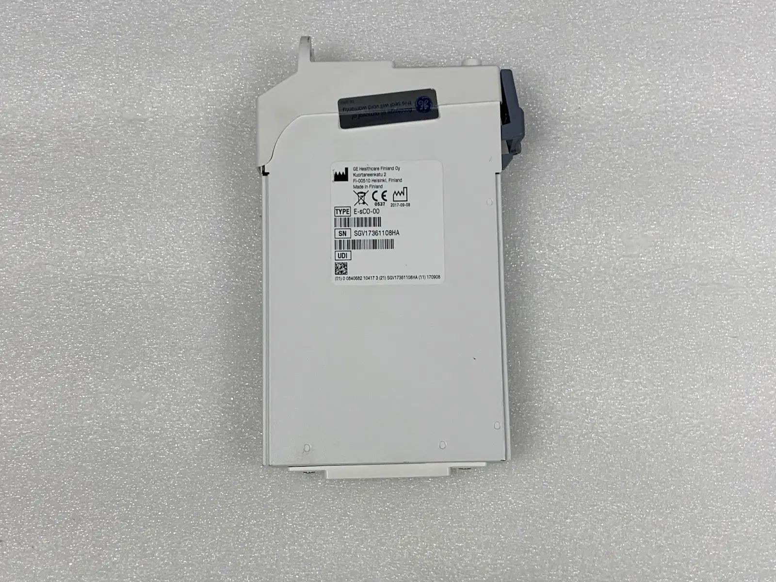 GE E-sCO-00 E-sCO Anesthesia Gas Module #2