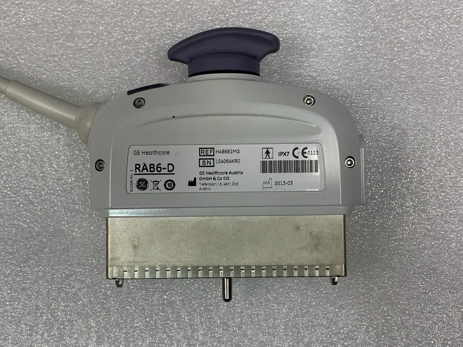 GE Health RAB6-D Broad-Spectrum Real-Time 4D Probe