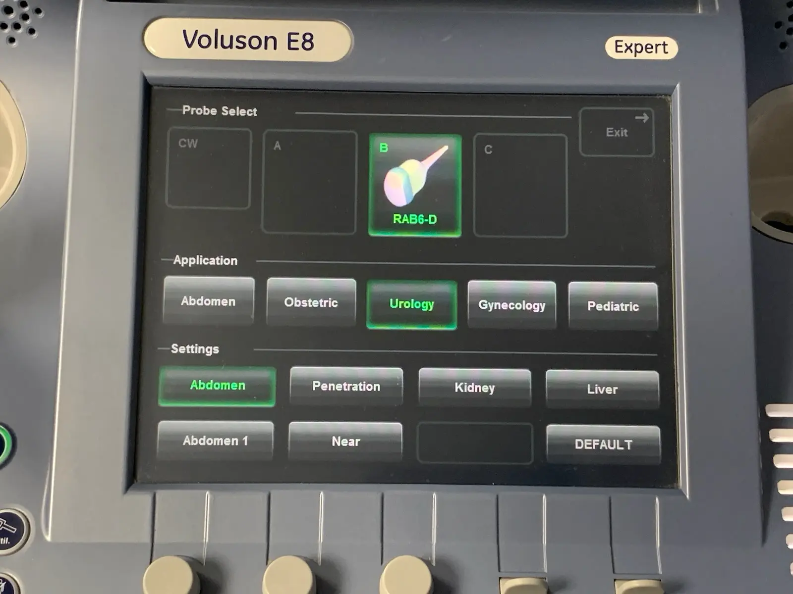 GE Health RAB6-D Broad-Spectrum Real-Time 4D Probe