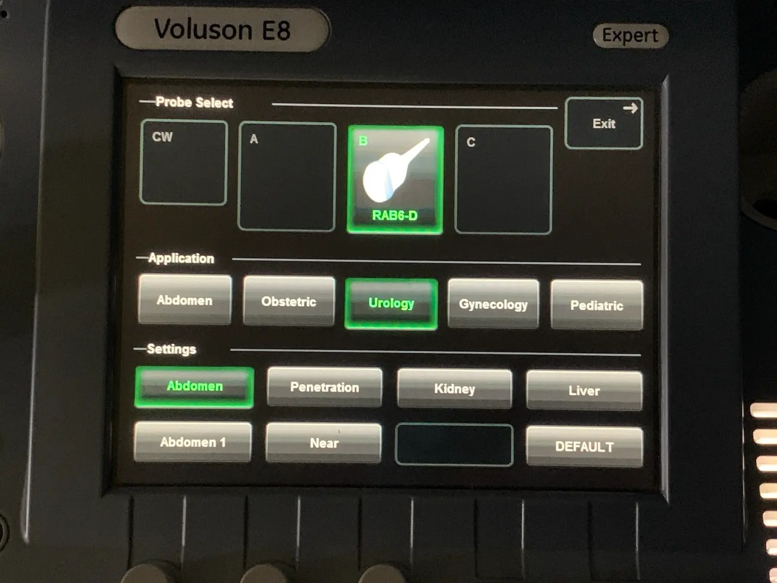GE Health RAB6-D Broad-Spectrum Real-Time 4D Probe