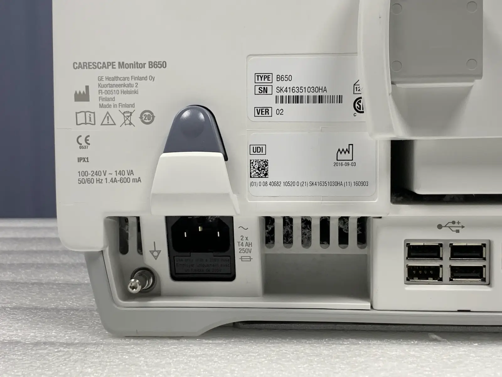GE Healthcare Carescape B650 Patient Monitor - v2 6ORP