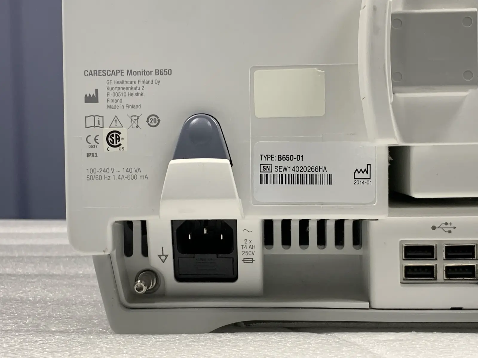 GE Healthcare Carescape B650 Patient Monitor - V2 6PAC Version 2