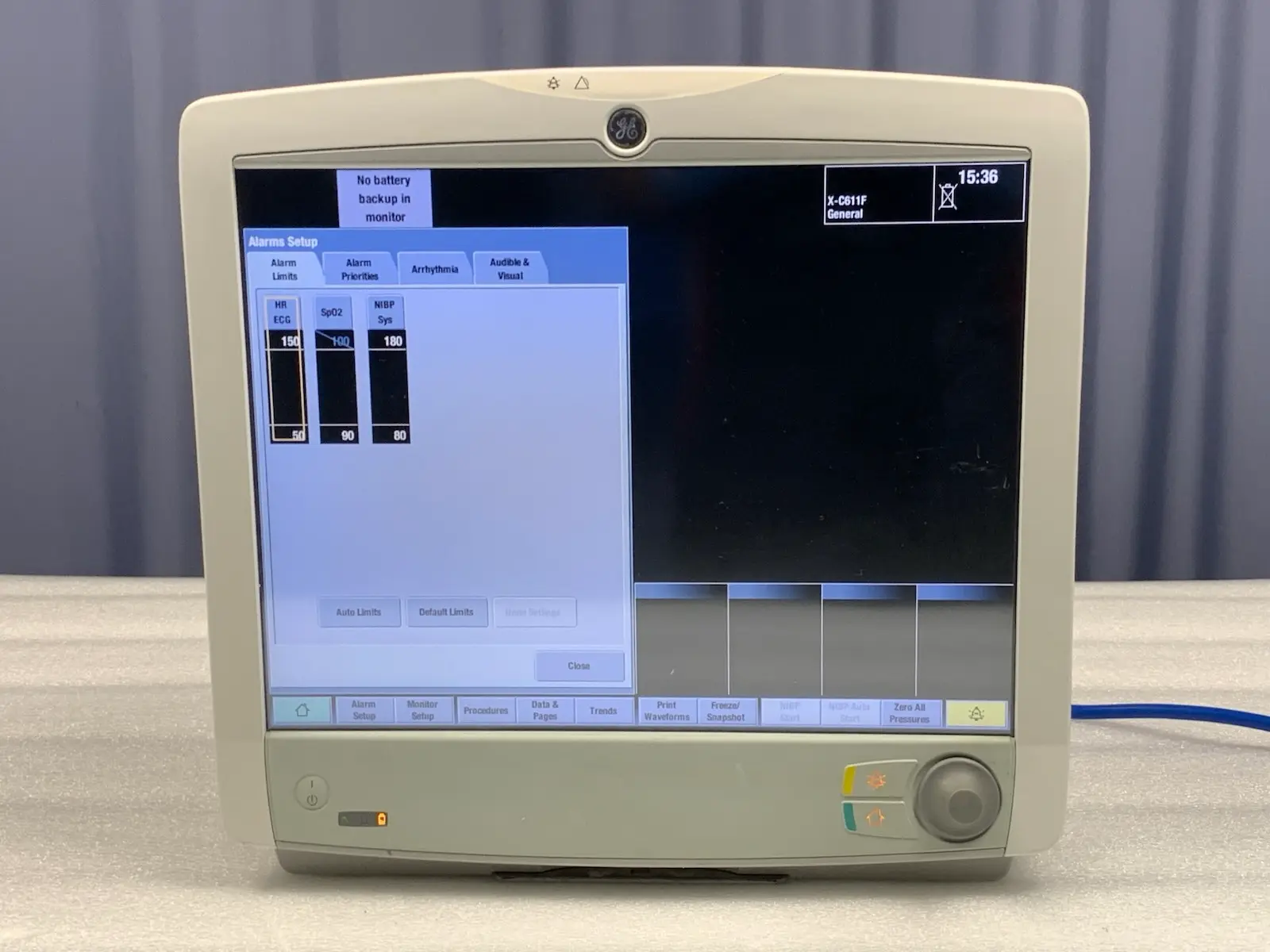 GE Healthcare Carescape B650 Patient Monitor - V2 6PAC Version 2