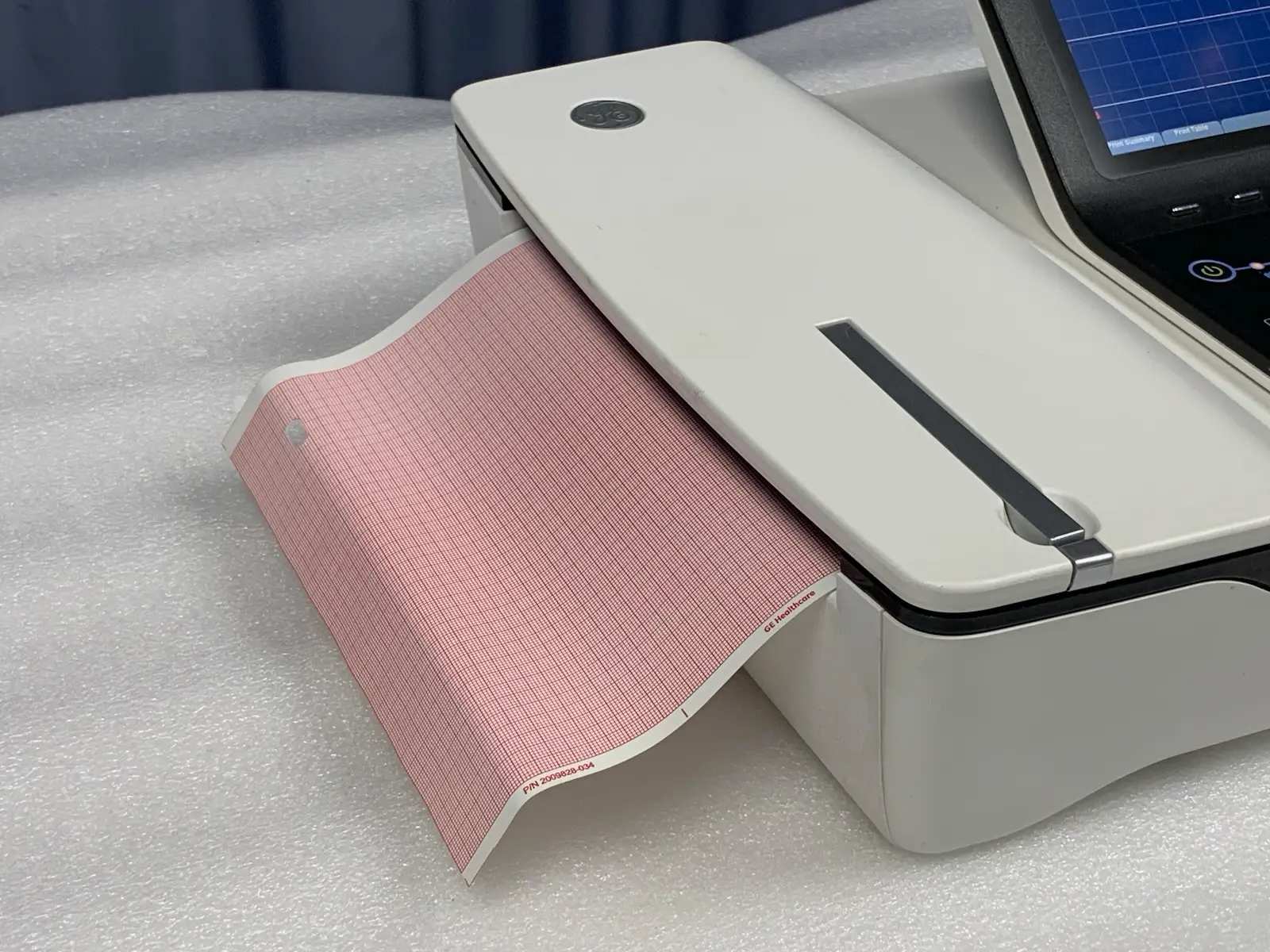 GE MAC 2000 12 Channel Resting ECG Electrcardiograph w Multi-Link