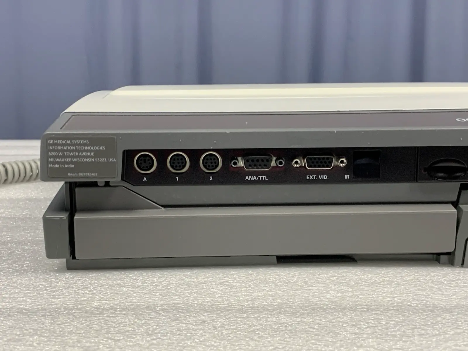 GE MAC 5500 ECG EKG Electrocardiograph w Assy CAM 14 Module