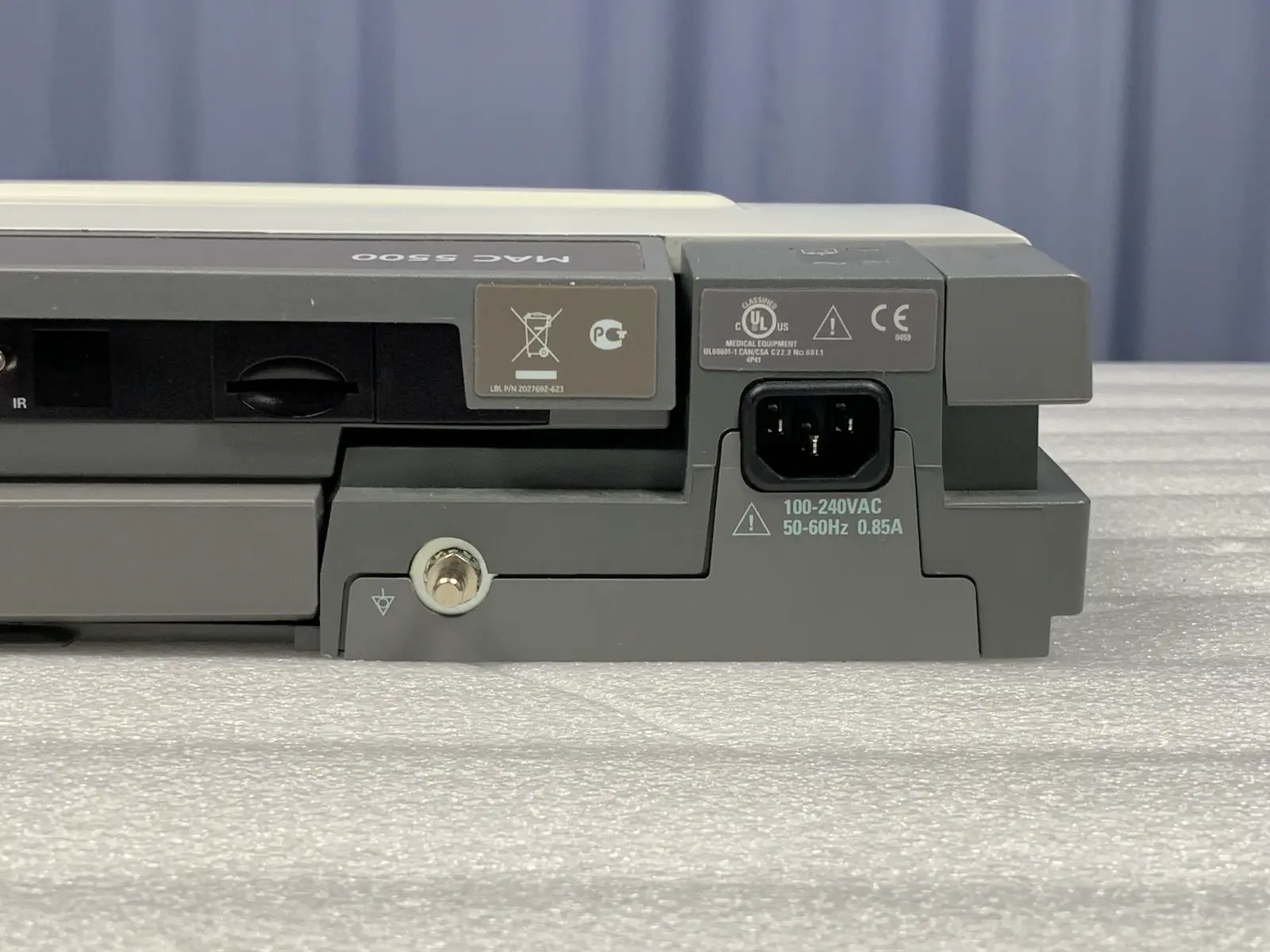 GE MAC 5500 ECG EKG Electrocardiograph w Assy CAM 14 Module