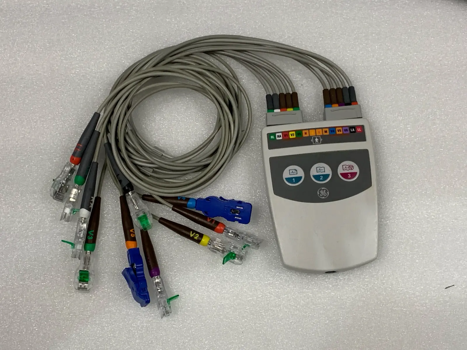 GE MAC 5500 HD ECG EKG Electrocardiograph w CAM 14 Module