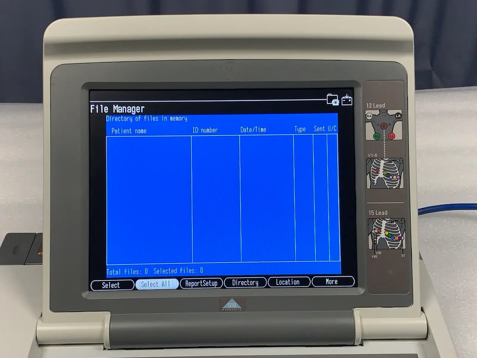GE MAC 5500 HD ECG EKG Electrocardiograph w CAM 14 Module