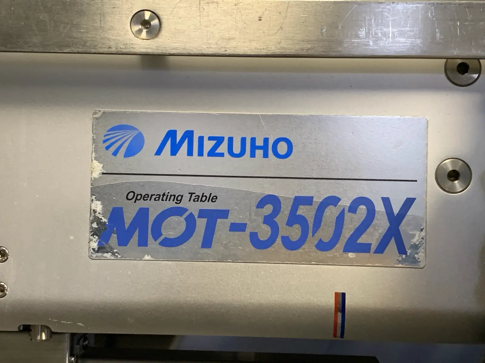Mizuho MOT-3502X 315kg Max Surgical Operating Table w Mattress + Hand Control