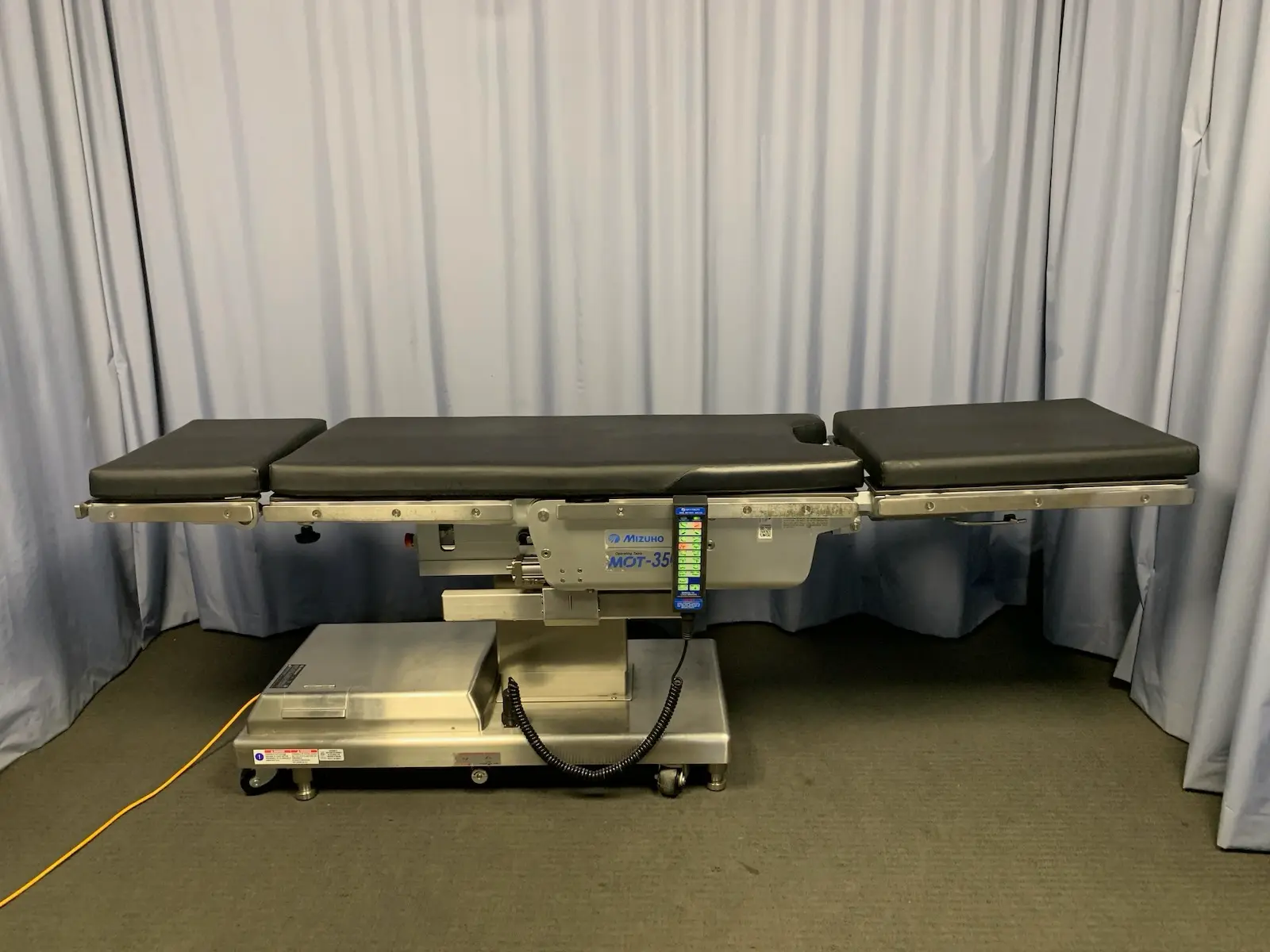 Mizuho MOT-3502X 315kg Max Surgical Operating Table w Mattress + Hand Control