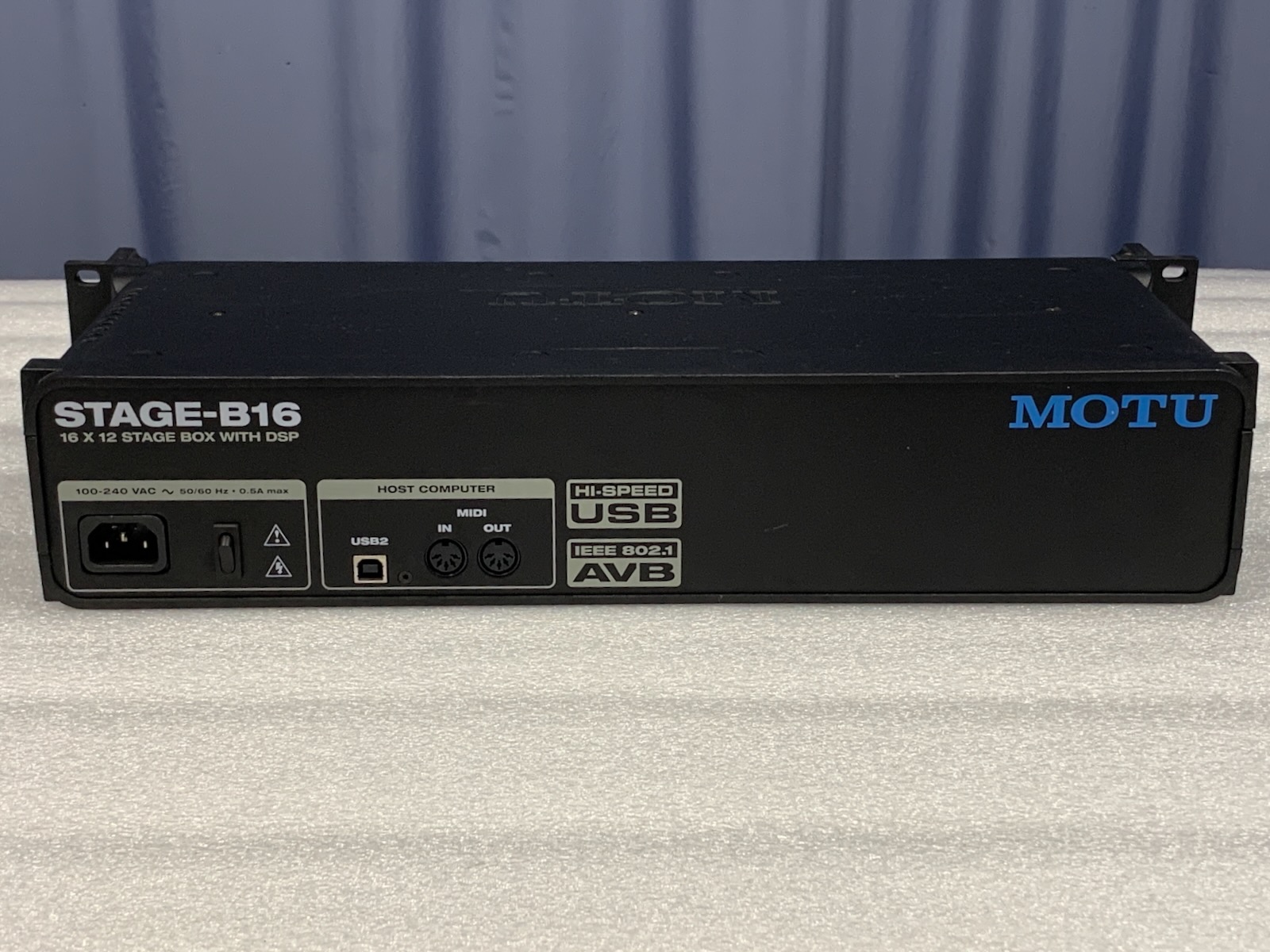 Motu Stage-B16 16x12 Stage Box & AVB Audio Interface w DSP