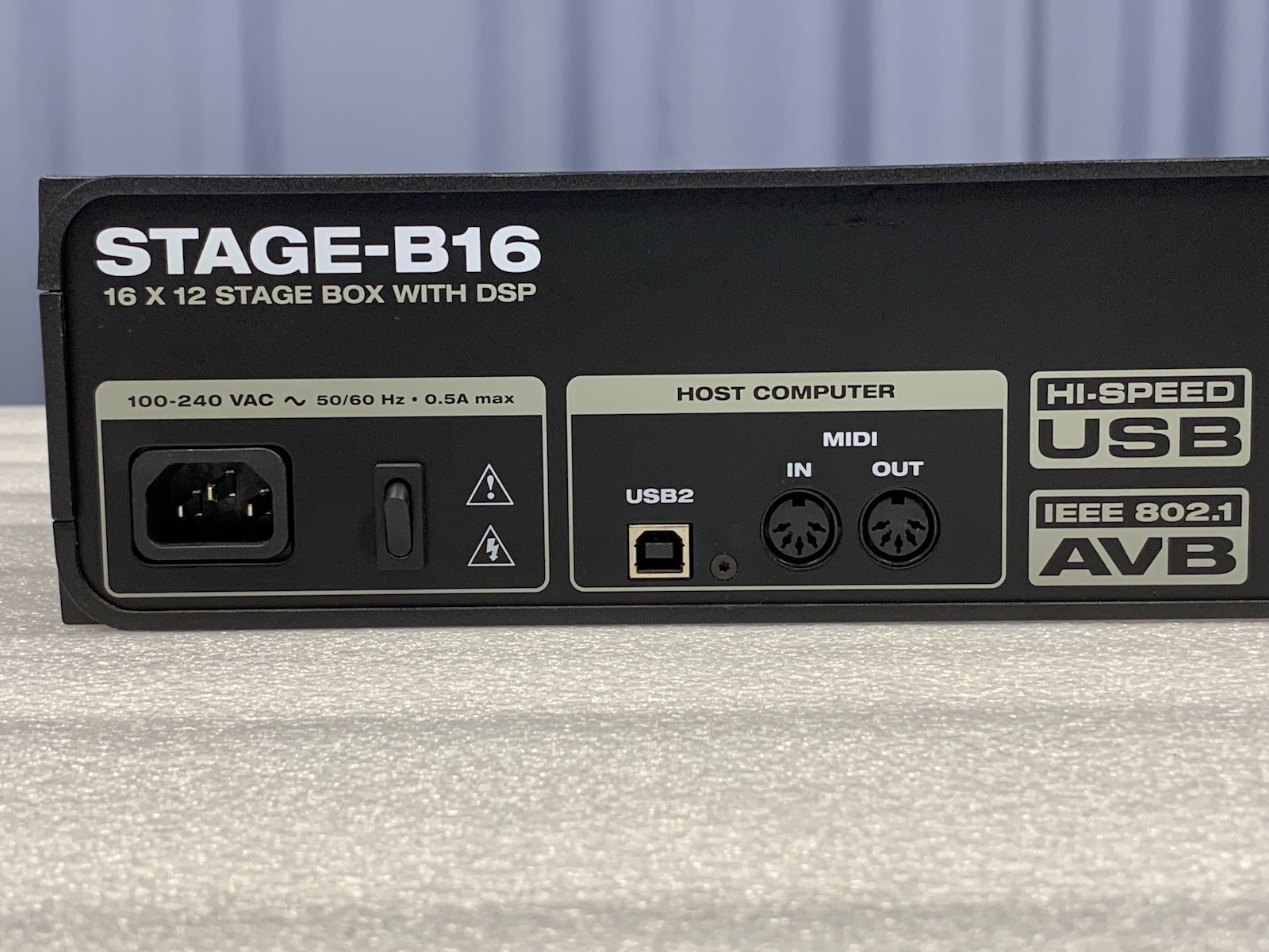 Motu Stage-B16 16x12 Stage Box & AVB Audio Interface w DSP