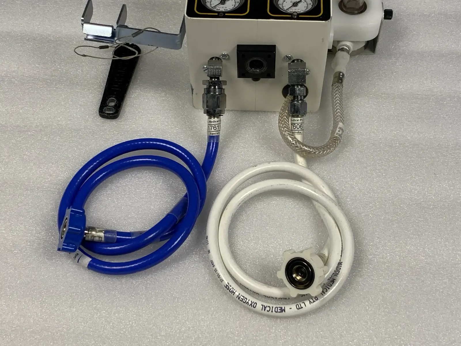 Parker Porter NOX-5000HD Nitronox Anesthesia Unit w Accs