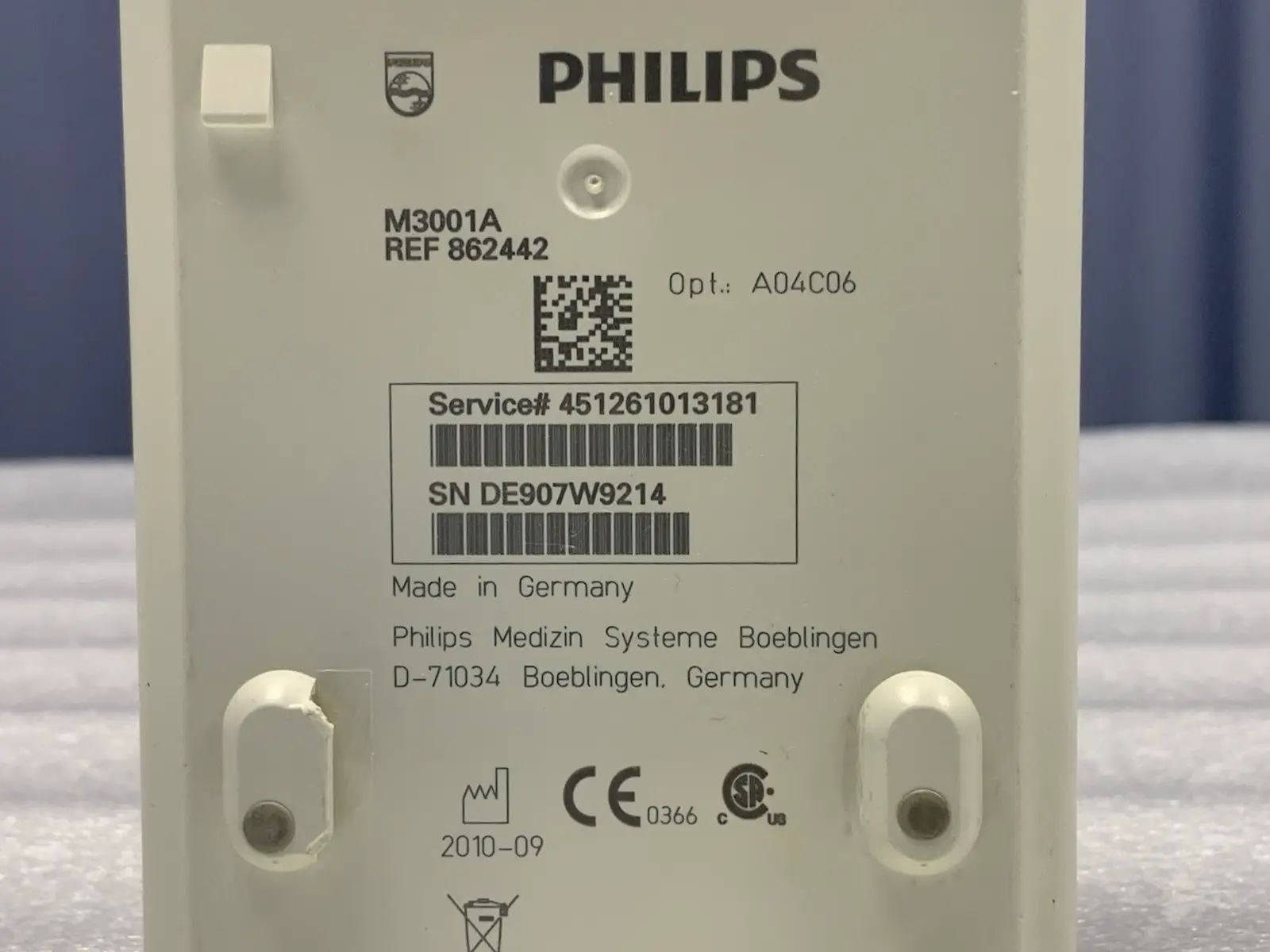 Philips IntelliVue M3001A MMS Nellcorr SpO2 Module - MP20 MP30 MP50 MP70 MP90