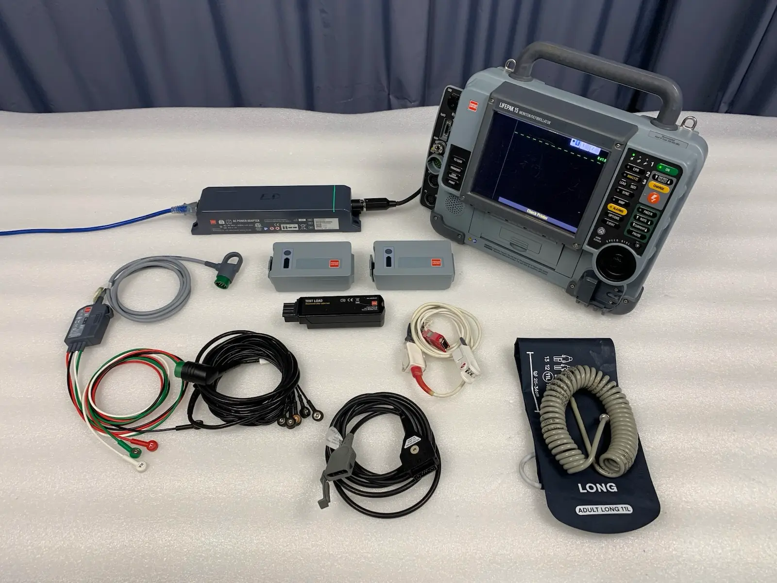 Physio Control Lifepak 15 12 Lead Version 4 V4 CO2 SpO2 NIBP ECG