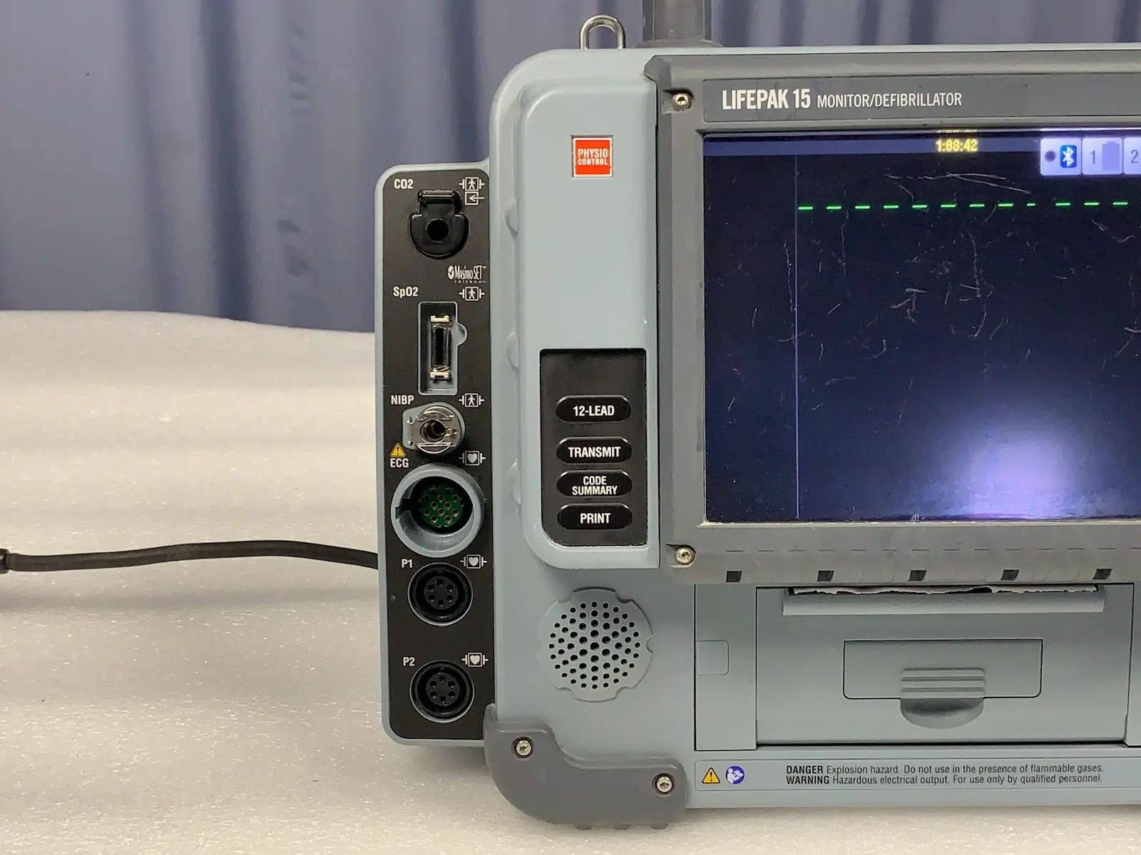 Physio Control Lifepak 15 12 Lead Version 4 V4 CO2 SpO2 NIBP ECG