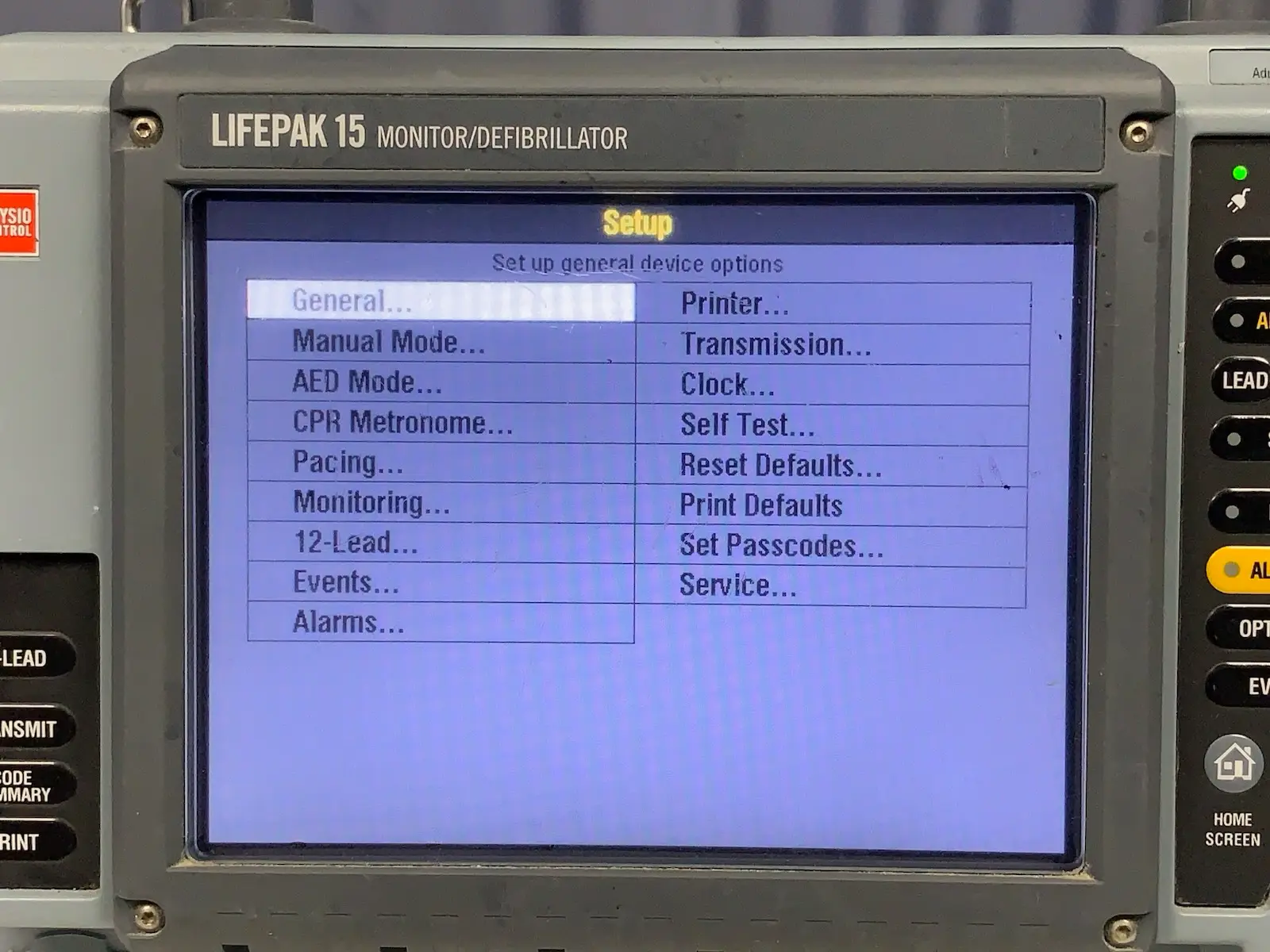 Physio Control Lifepak 15 12 Lead Version 4 V4 CO2 SpO2 NIBP ECG