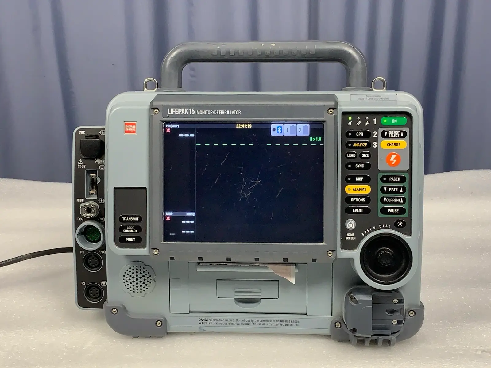 Physio Control Lifepak 15 Version 4 V4 CO2 SpO2 NIBP ECG IP #2