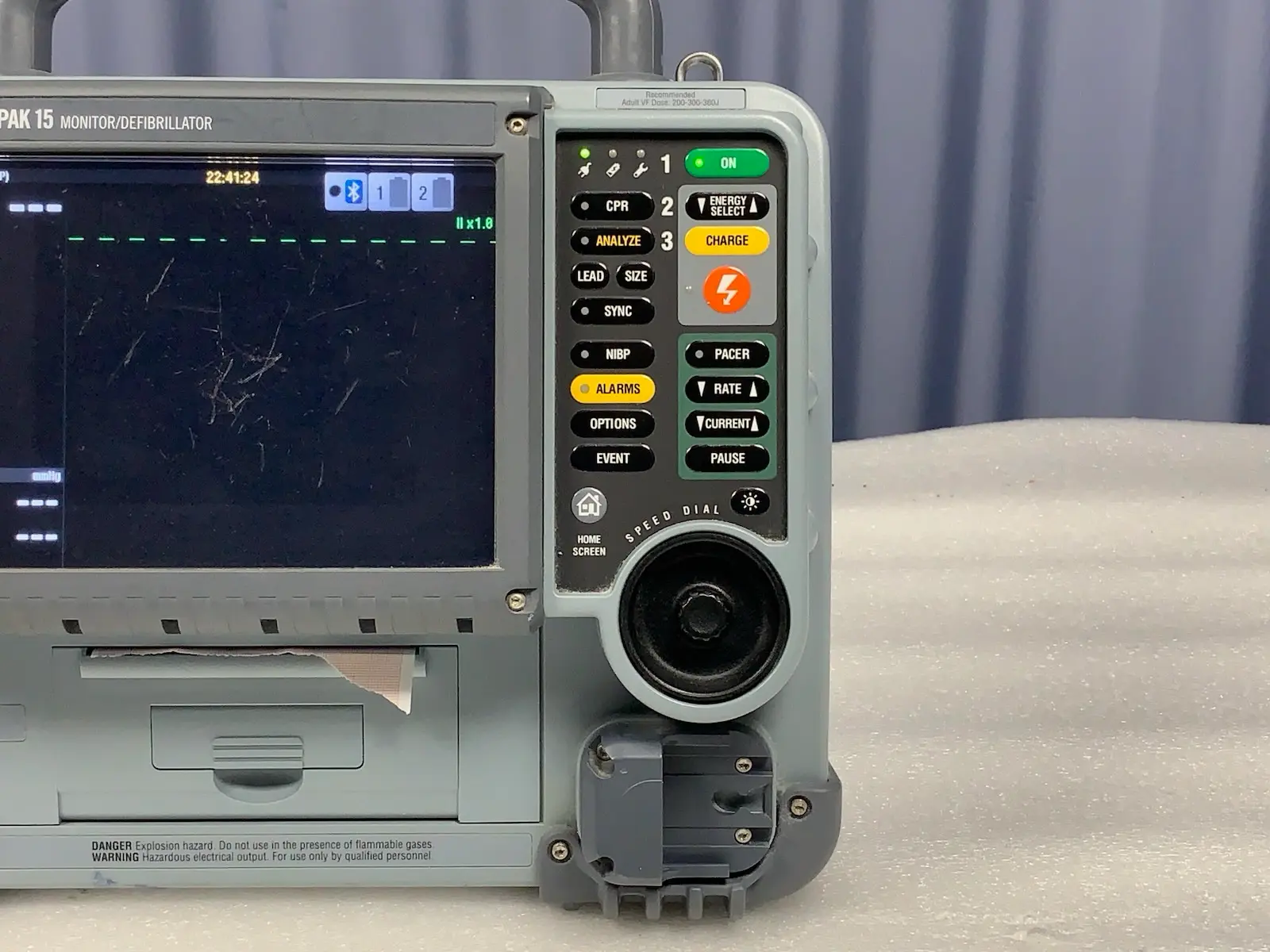 Physio Control Lifepak 15 Version 4 V4 CO2 SpO2 NIBP ECG IP #2