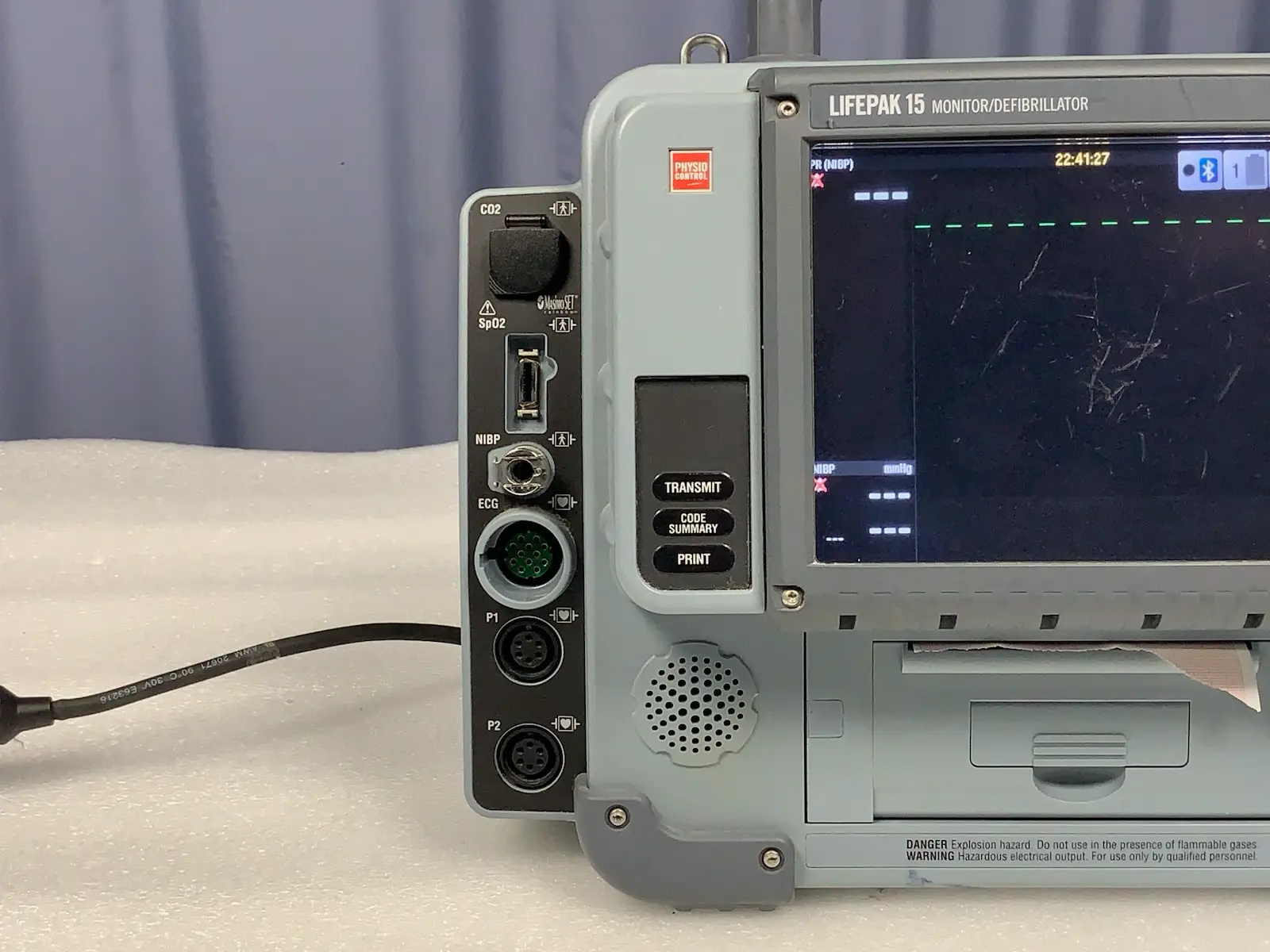 Physio Control Lifepak 15 Version 4 V4 CO2 SpO2 NIBP ECG IP #2