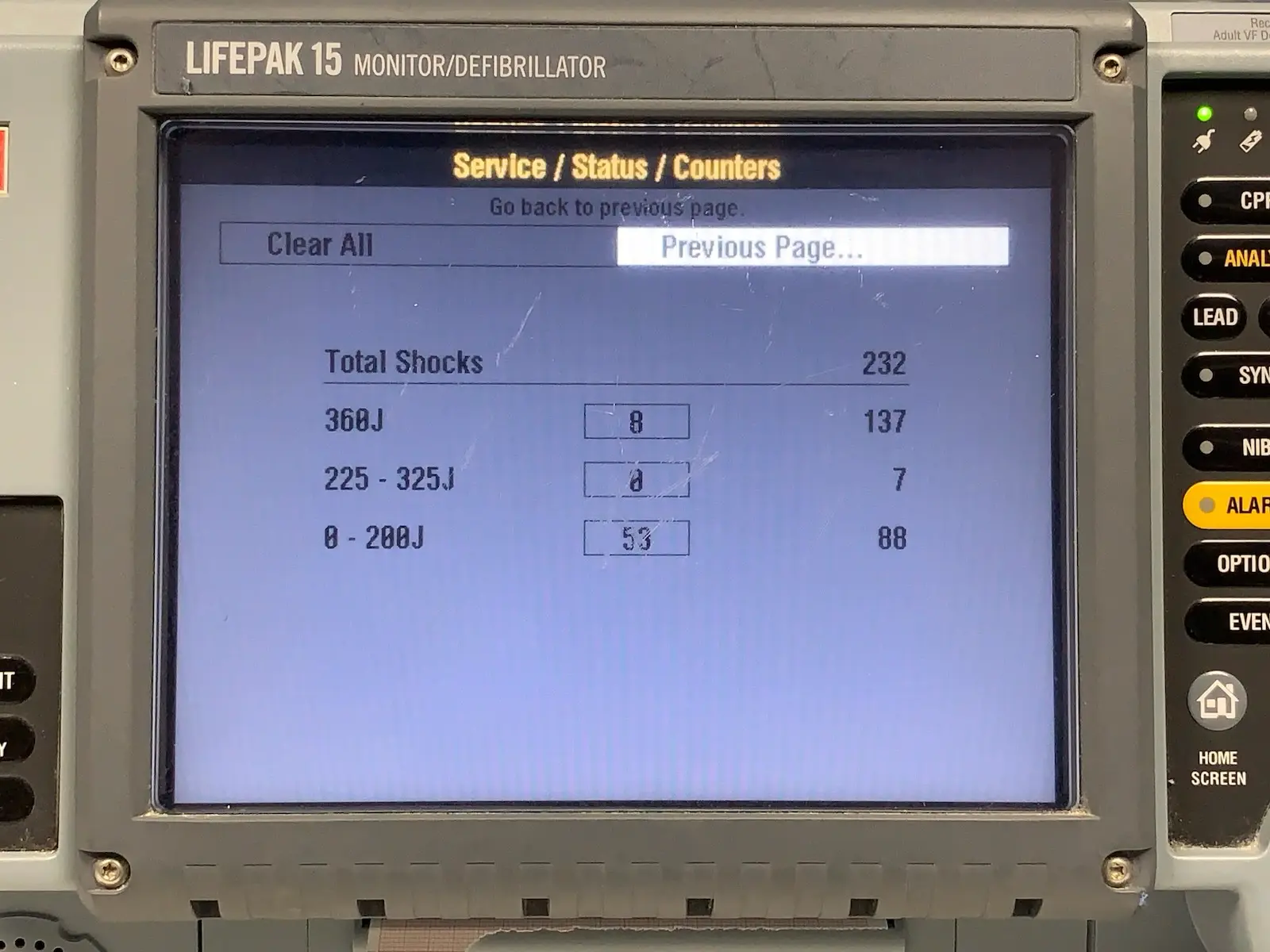 Physio Control Lifepak 15 Version 4 V4 CO2 SpO2 NIBP ECG IP #2