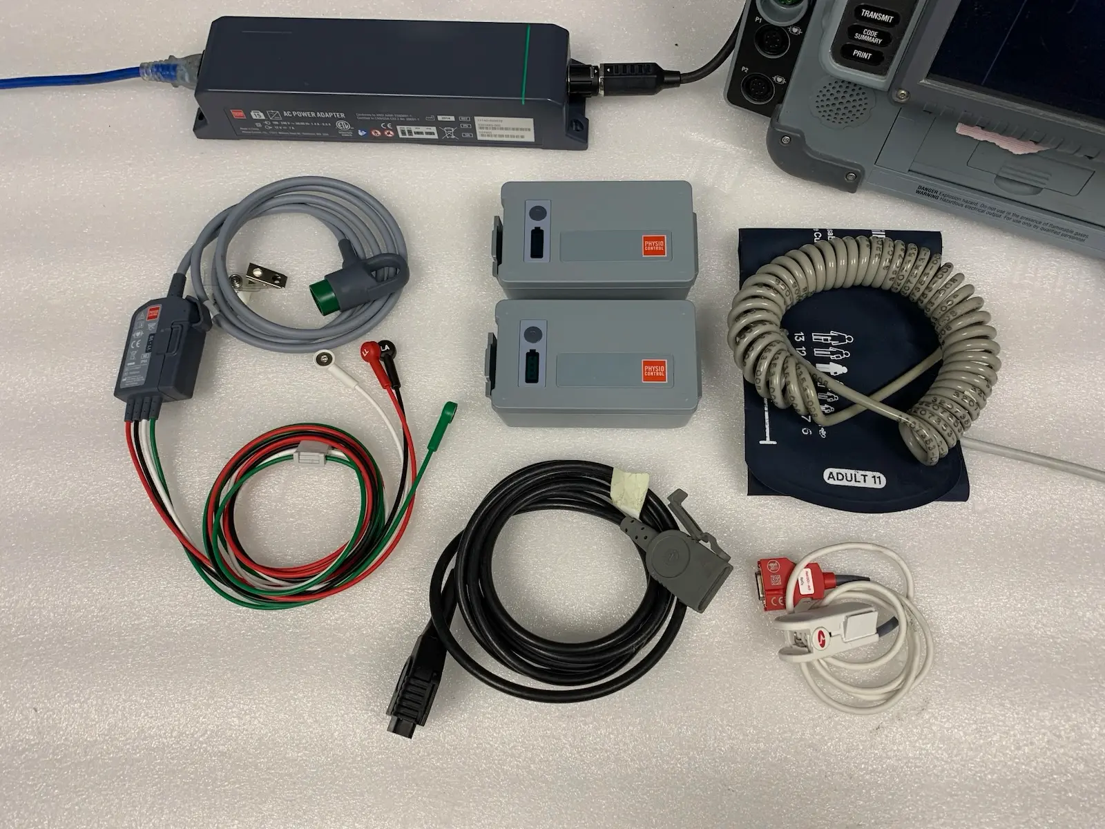 Physio Control Lifepak 15 Version 4 V4 CO2 SpO2 NIBP ECG IP