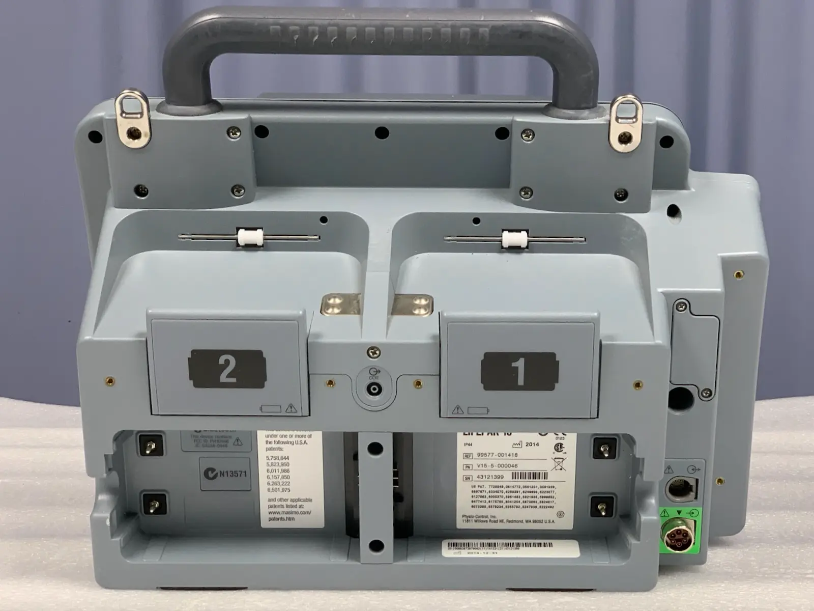 Physio Control Lifepak 15 Version 4 V4 CO2 SpO2 NIBP ECG IP