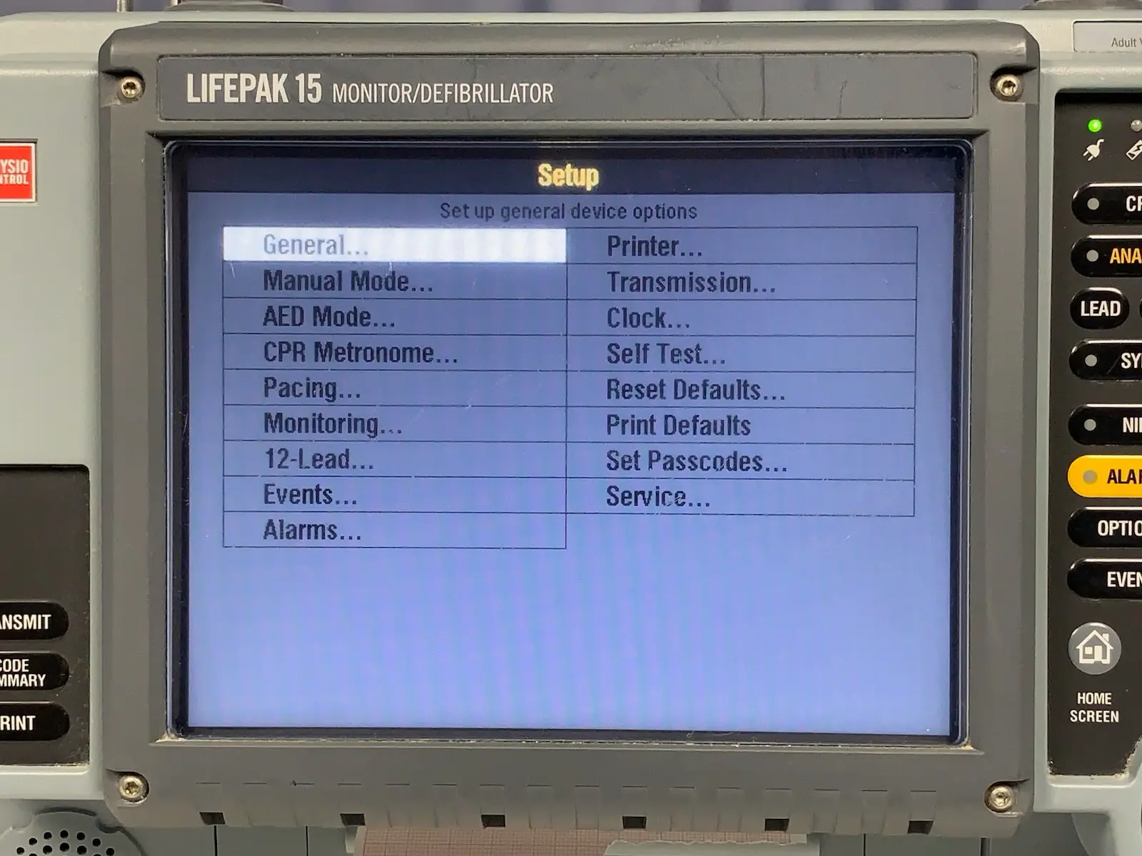 Physio Control Lifepak 15 Version 4 V4 CO2 SpO2 NIBP ECG IP