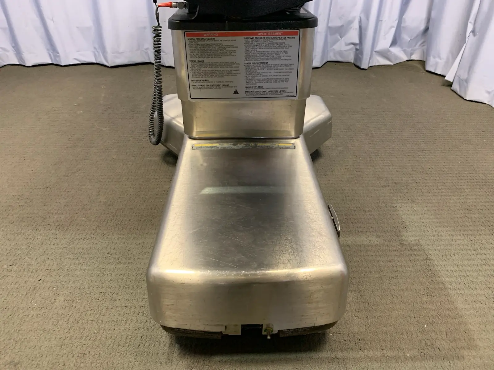 Steris Amsco 3085 SP Surgical Table w Accs - Issue