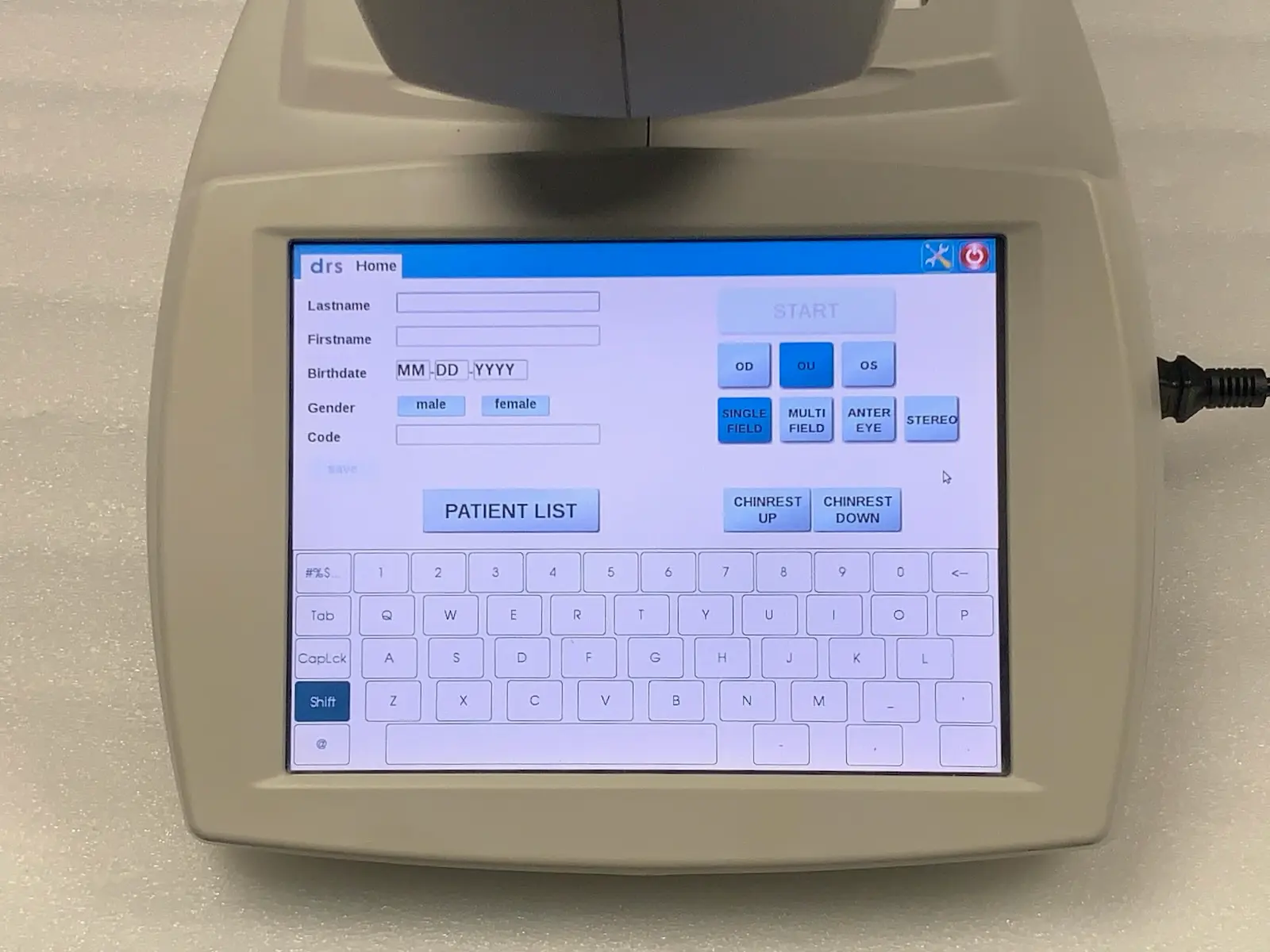 Centervue DRS Digital Retinography System Automatic Retinal Camera