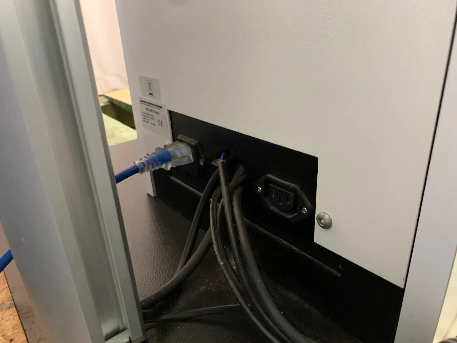 Luneau Ophtalmologue Stand L106 Console Equipment Platform Table w Lighting