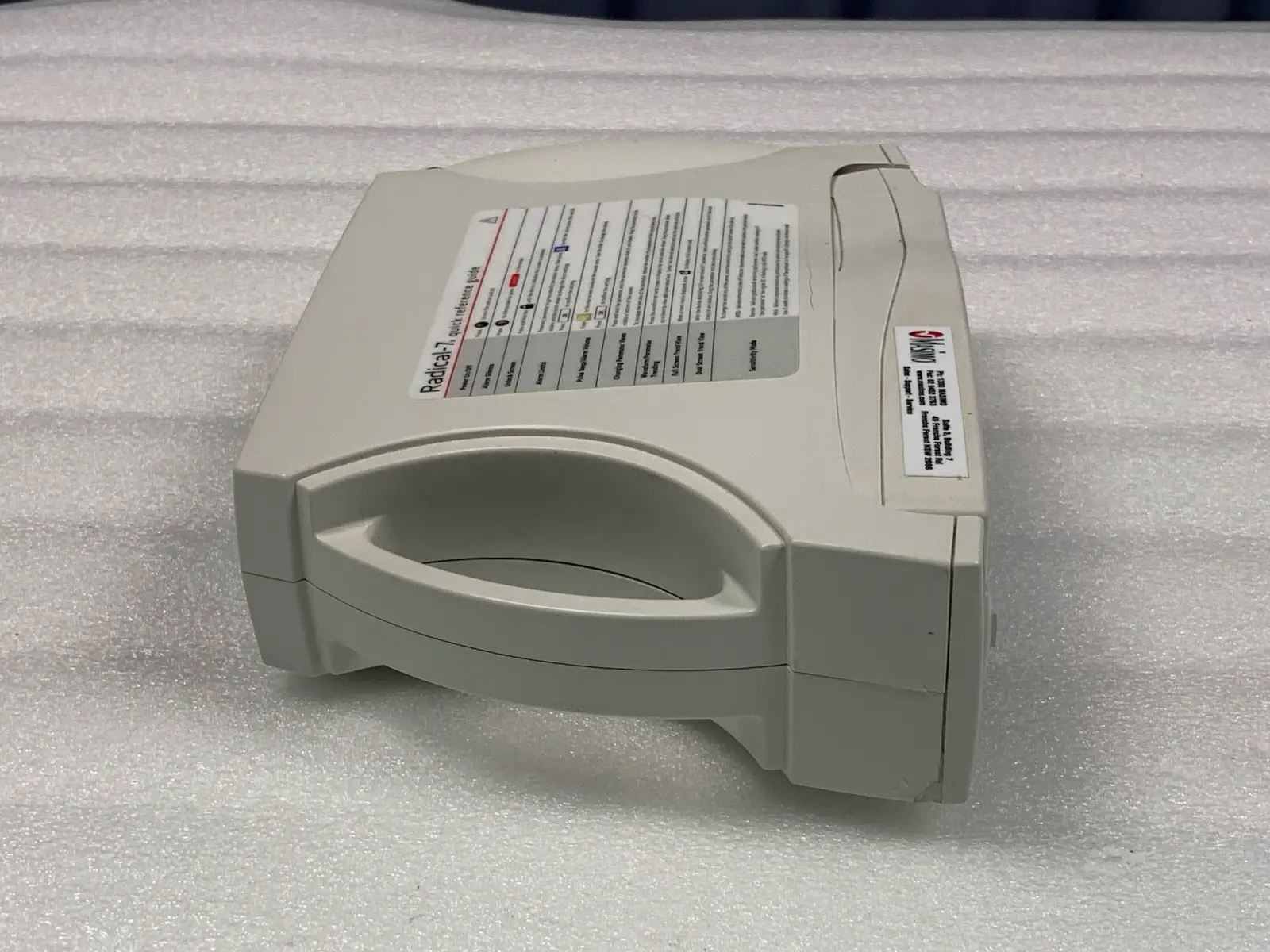 Masimo Radical-7 Signal Extraction Pulse CO-Oximeter w Charging Station - RDS-1