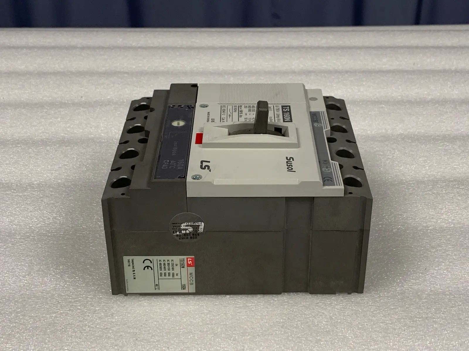 Susol TS 160N 4 Pole MCCB Electronic Adjustable Trip