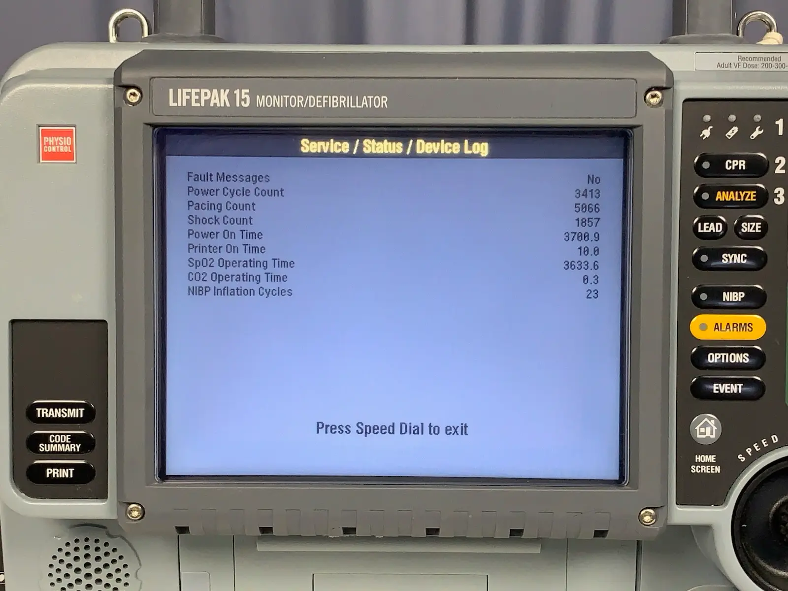 Physio Control LifePak 15 Monitor - Version 2 w AC Power Adapter #2