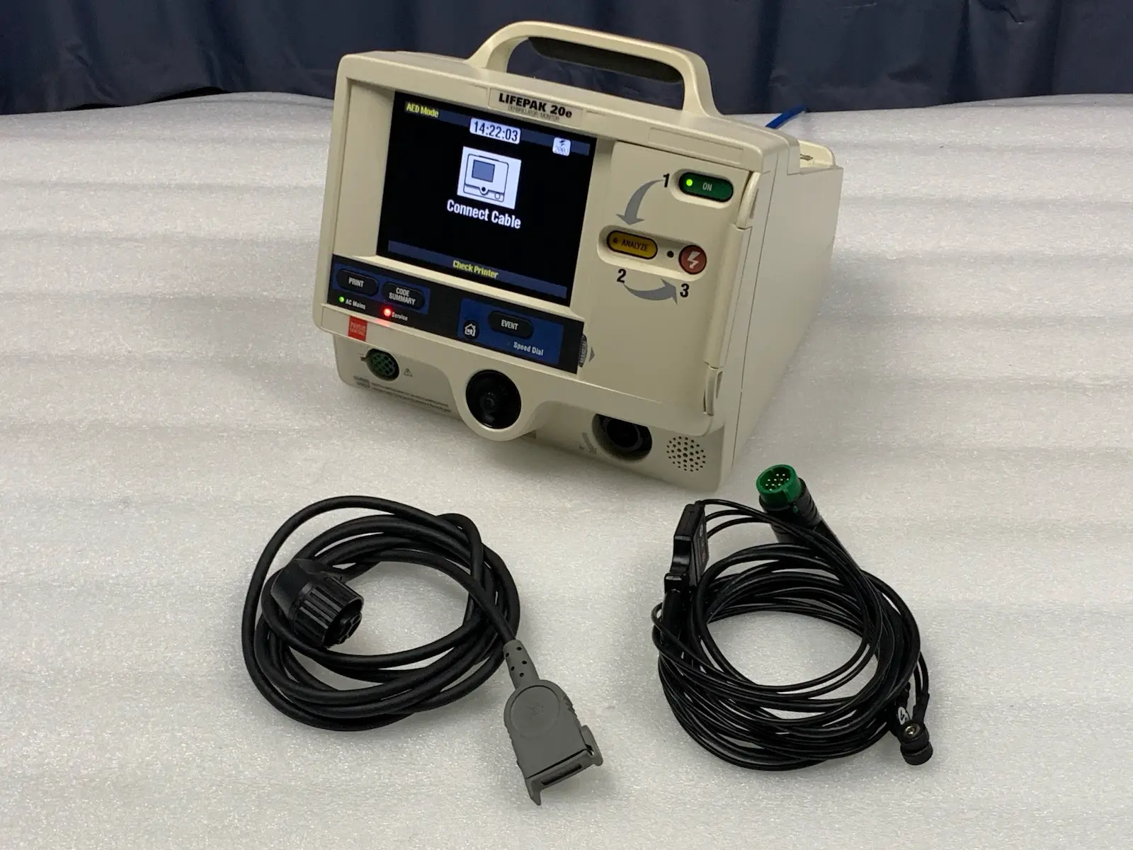 Physio Control Lifepak 20e Monitor w ECG (2014) #2