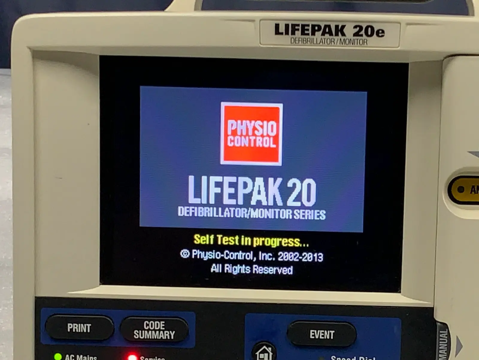 Physio Control Lifepak 20e Monitor w ECG (2014) #2