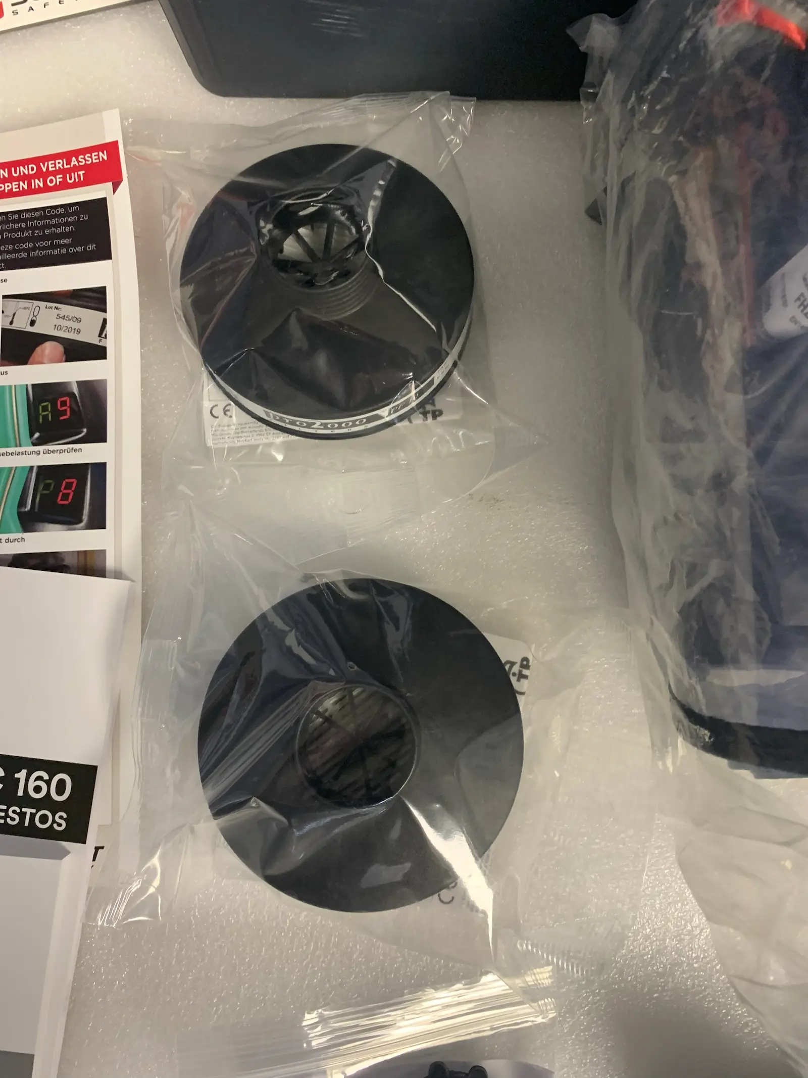 3M Scott Proflow 2 SC SC160 w FH2 Hood Powered Air Purifying Respirators PAPR