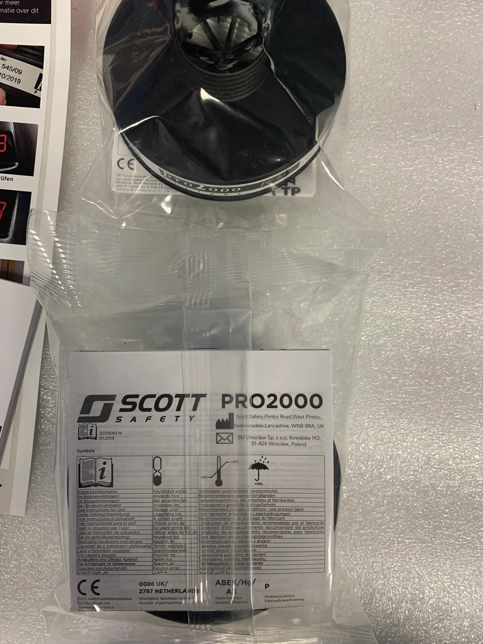 3M Scott Proflow 2 SC SC160 w FH2 Hood Powered Air Purifying Respirators PAPR