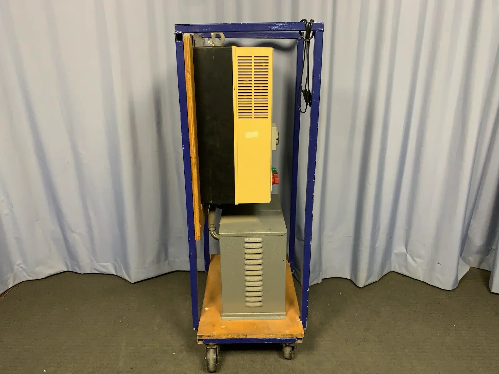 ABB SAMI GS ACS501 VFD 11kW 15HP & GEC Alsthom 34.5kVA Transformer on Cart