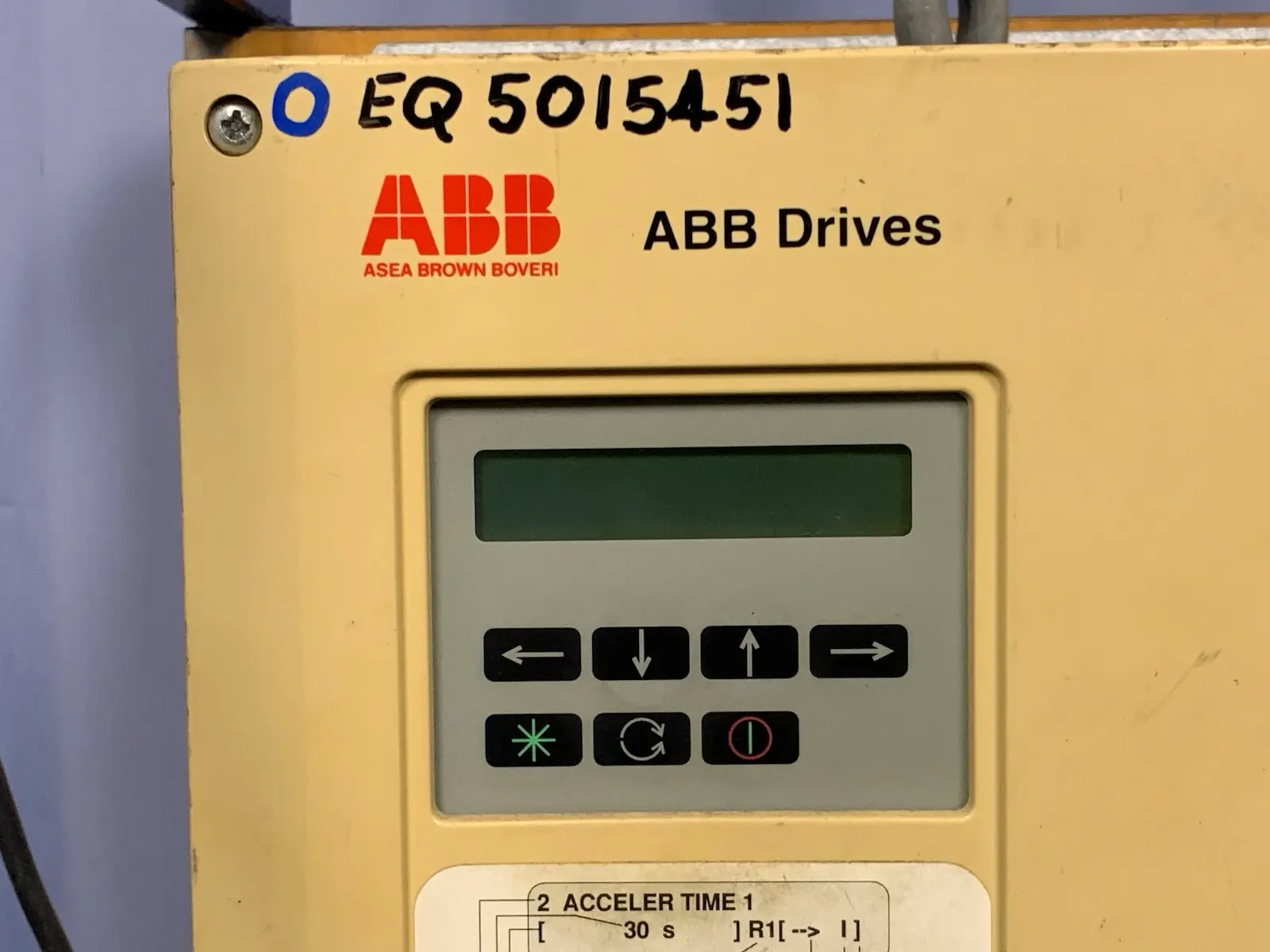 ABB SAMI GS ACS501 VFD 11kW 15HP & GEC Alsthom 34.5kVA Transformer on Cart