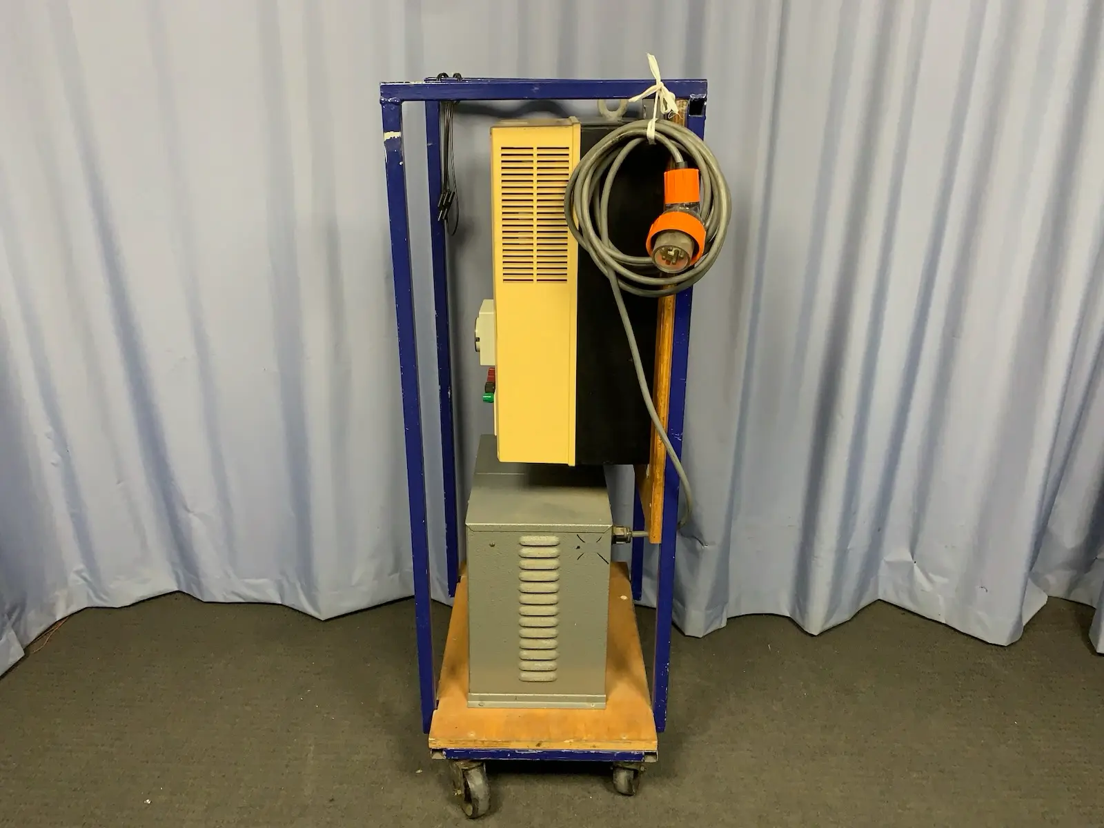 ABB SAMI GS ACS501 VFD 11kW 15HP & GEC Alsthom 34.5kVA Transformer on Cart