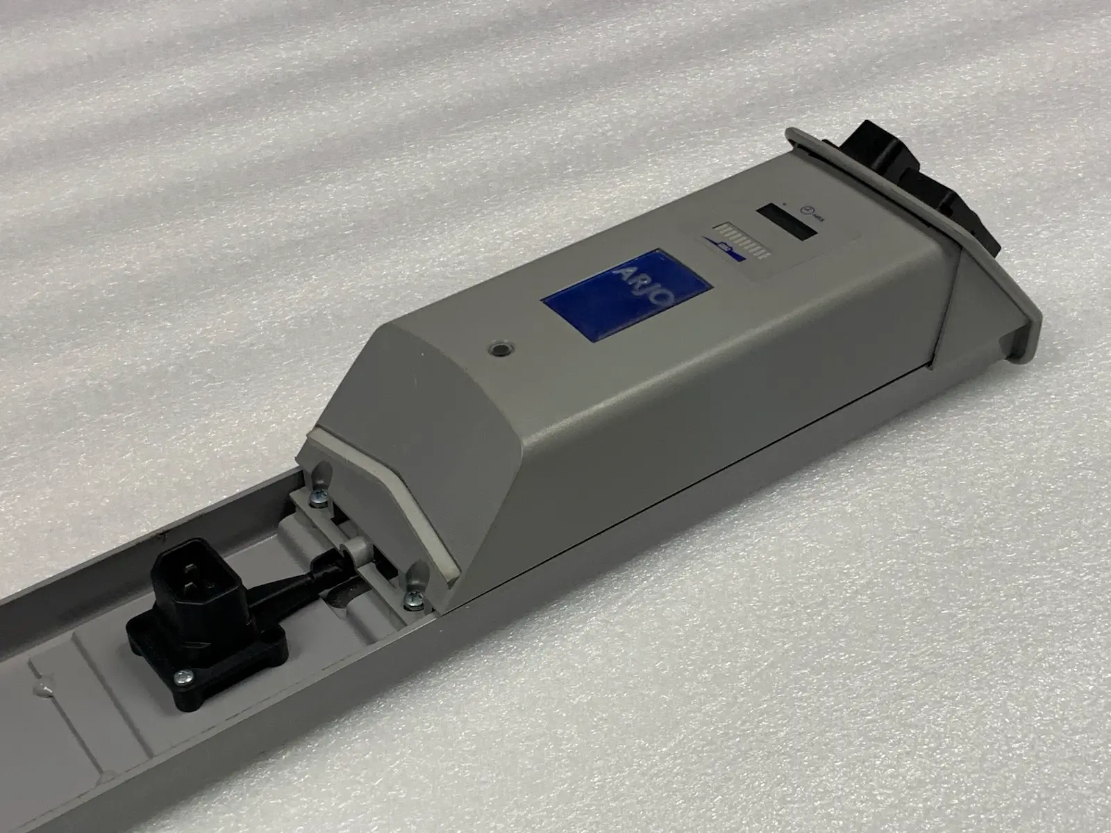 Arjo DC 50V 16A Battery Mounting Tray Control Panel & Locking Assembly - Genuine Part, Used