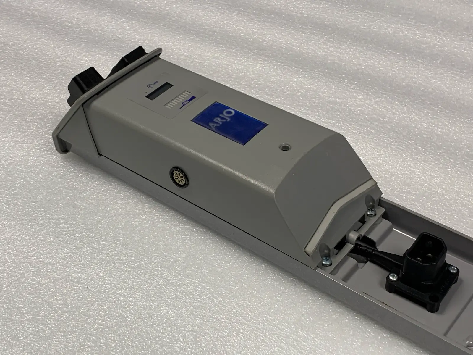 Arjo DC 50V 16A Battery Mounting Tray Control Panel & Locking Assembly - Genuine Part, Used