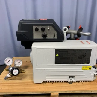 Leybold Sogevac SV40 BI Rotary Vacuum Pump + Victor HPT500 Gauges