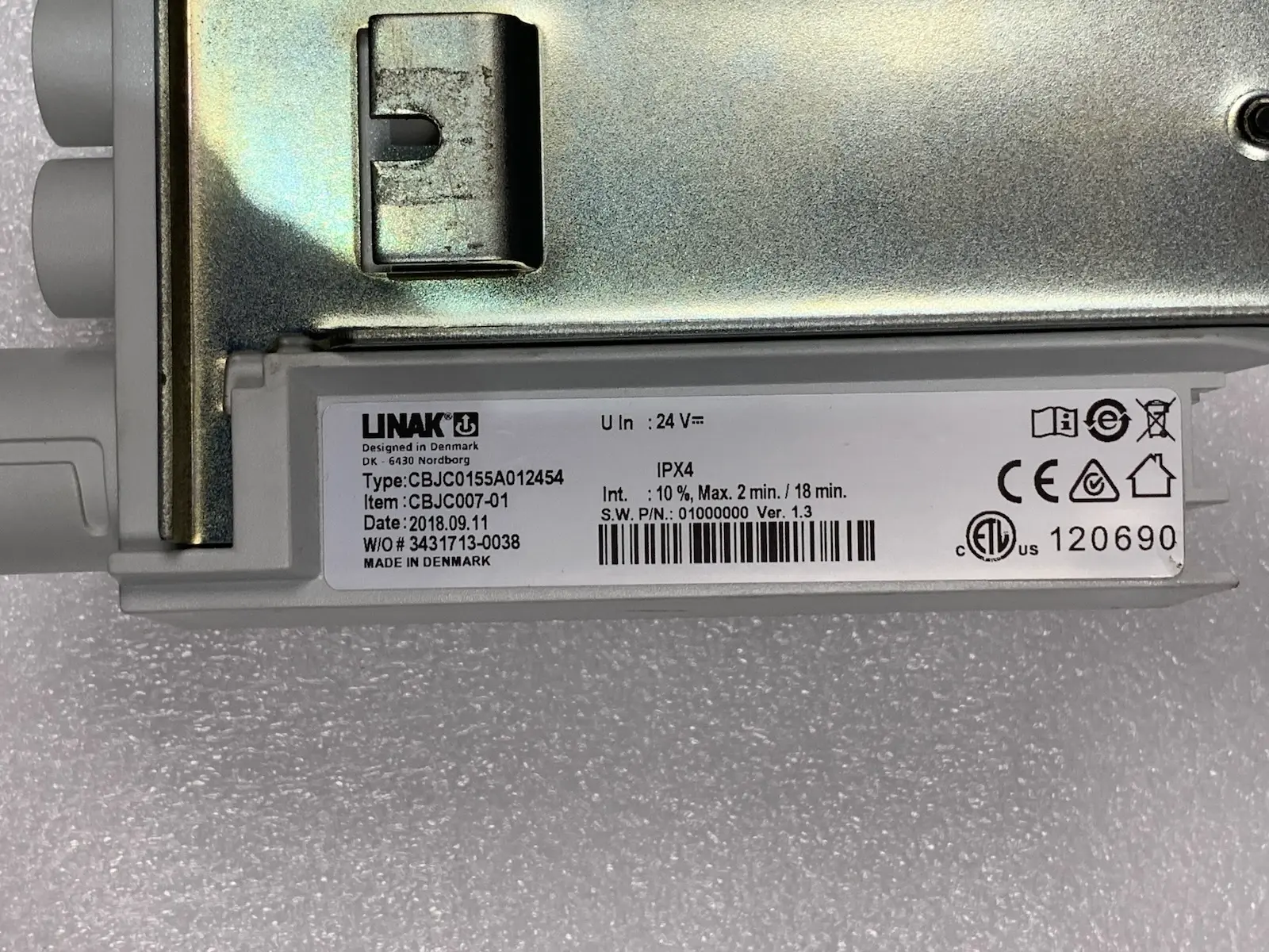 Linak Jumbo Care CBJC007-01 Patient Lift Hoist Control Box 24V