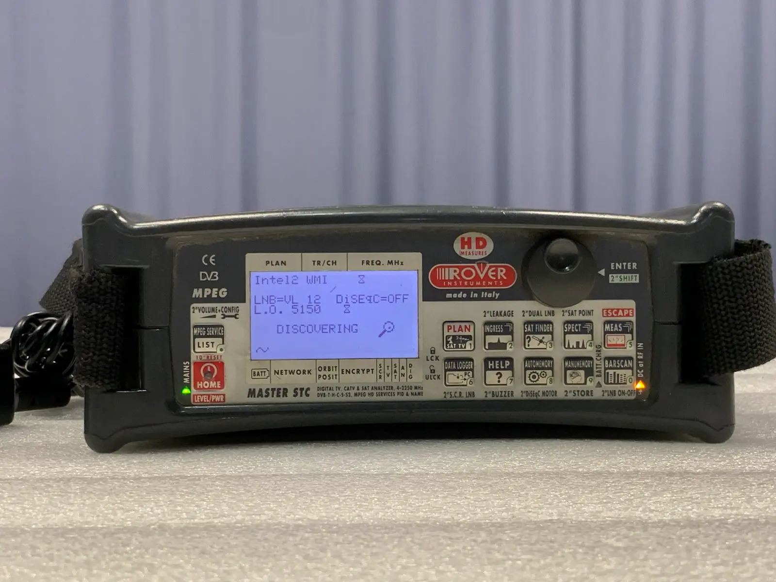 Rover Master STC HD Measures Digital TV CATV SAT Analyzer